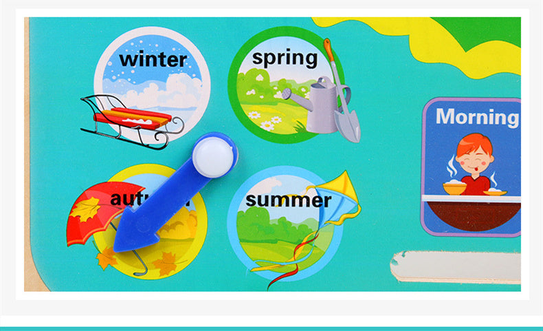 Weather & Season Calendar Clock – Learn Through Play