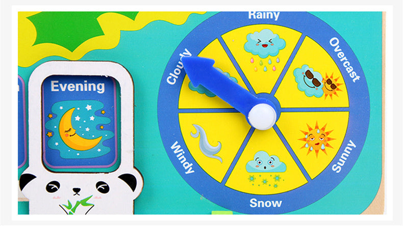 Weather & Season Calendar Clock – Learn Through Play