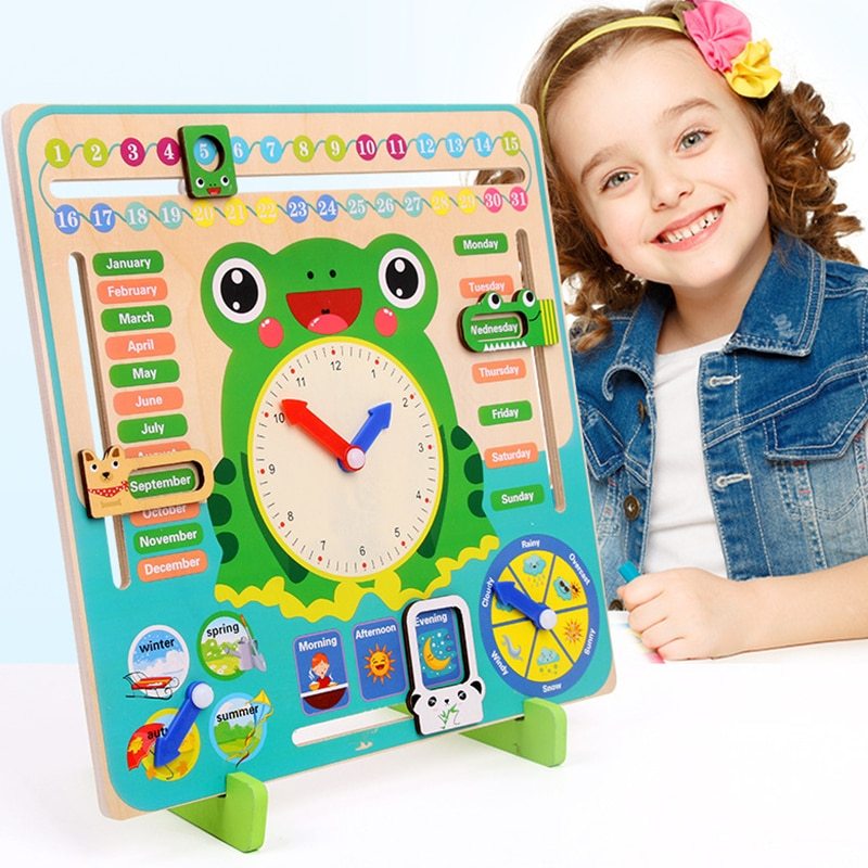 Weather & Season Calendar Clock – Learn Through Play