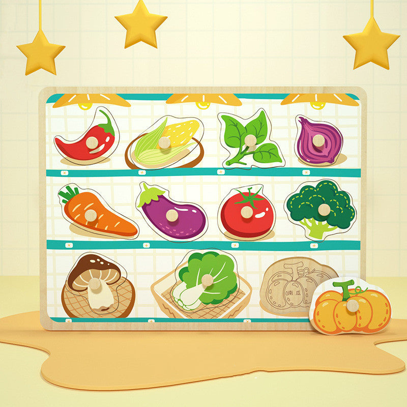 Wooden 3D Puzzle for Curious Little Learners