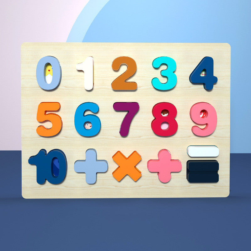 Wooden 3D Puzzle for Curious Little Learners