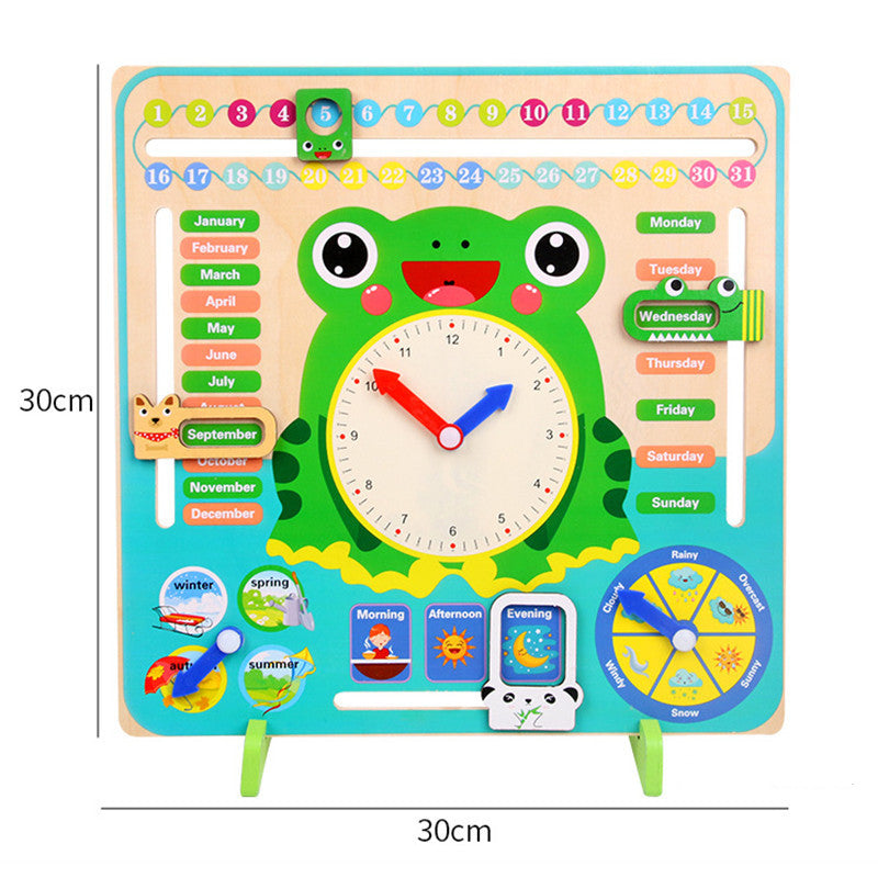 Weather & Season Calendar Clock – Learn Through Play