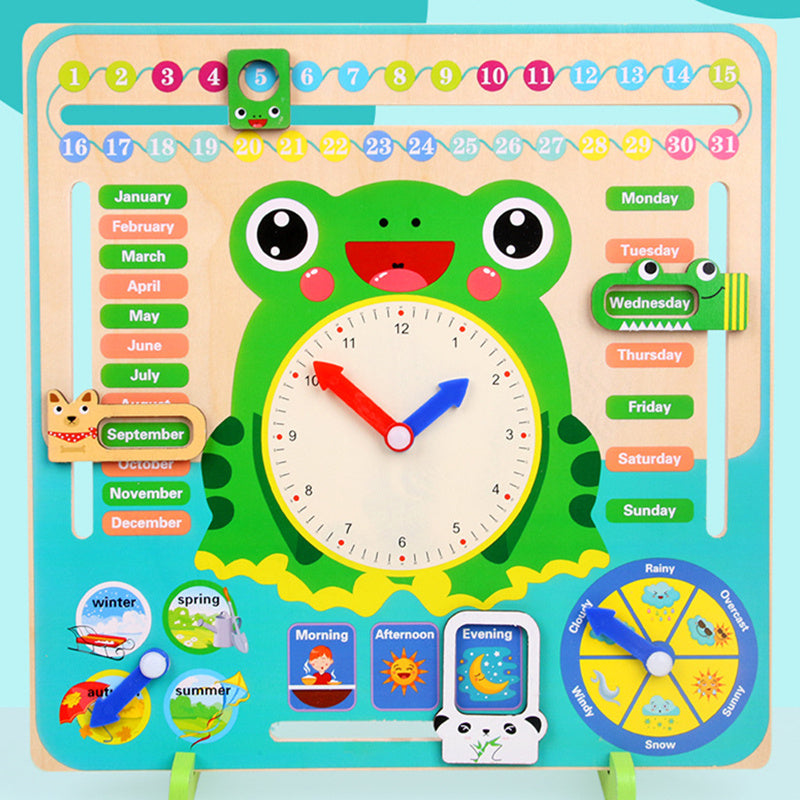 Weather & Season Calendar Clock – Learn Through Play