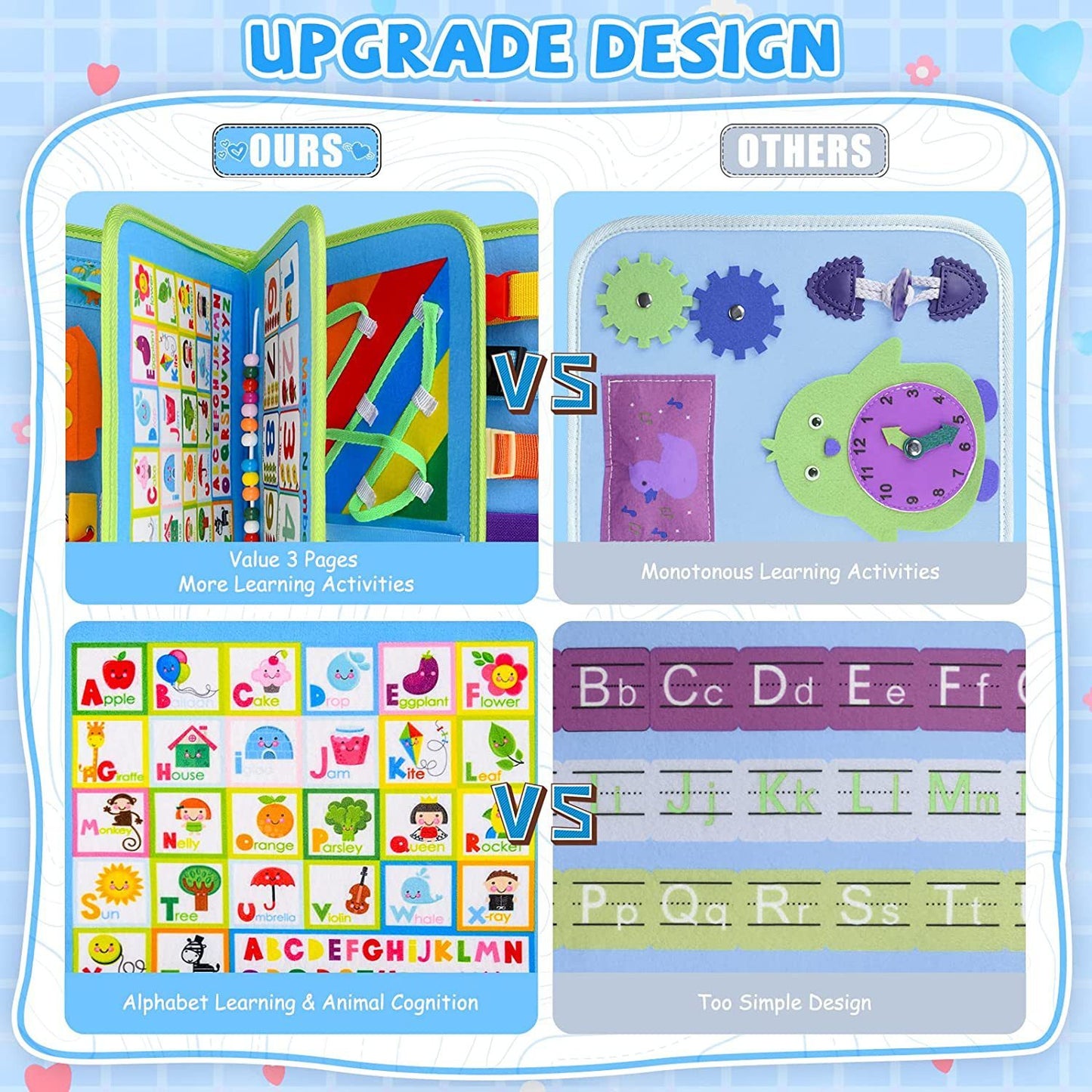 Learning Board Early Education Educational Toys