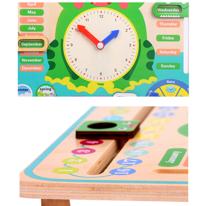 Weather & Season Calendar Clock – Learn Through Play