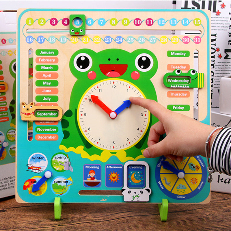 Weather & Season Calendar Clock – Learn Through Play