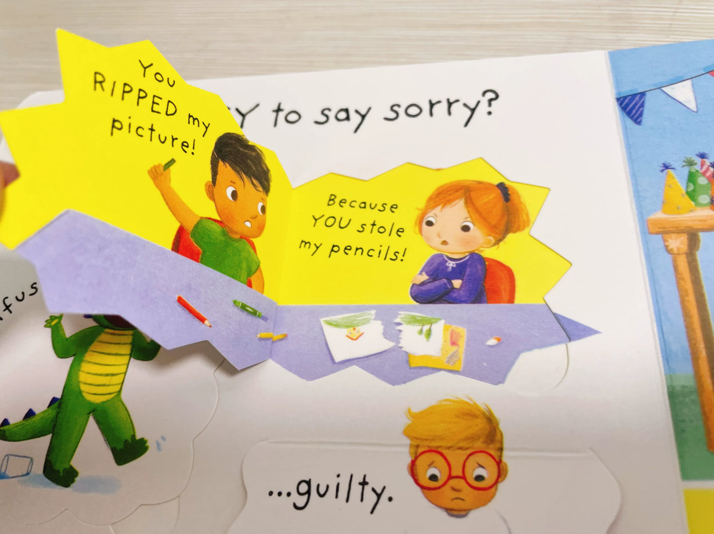 Why should I say sorry?