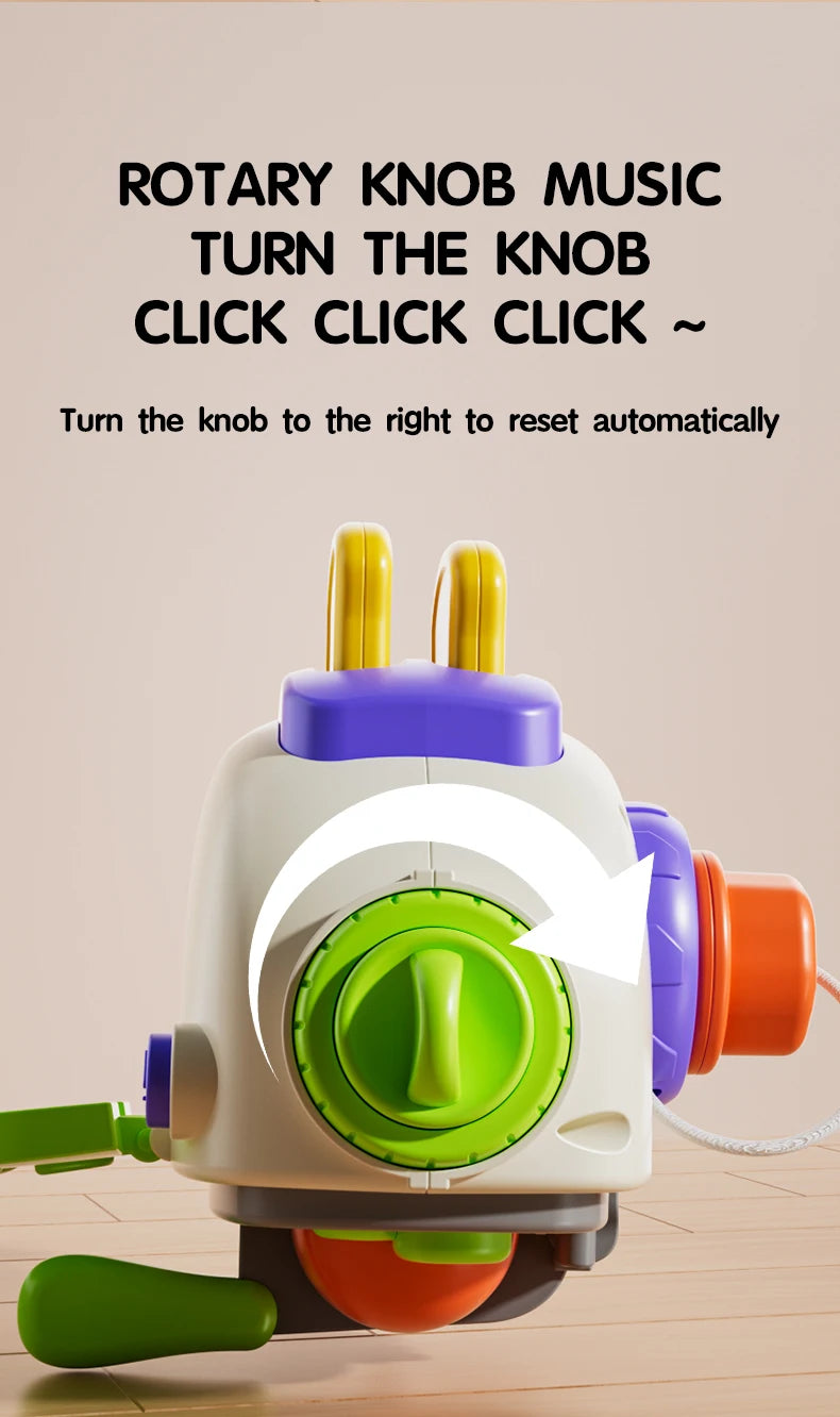 Baby Busy Board Cube Montessori Sensory Toy