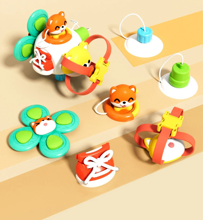 Baby Busy Board Cube Montessori Sensory Toy