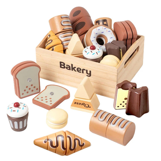 Wooden Pretend Play Kitchen Toys