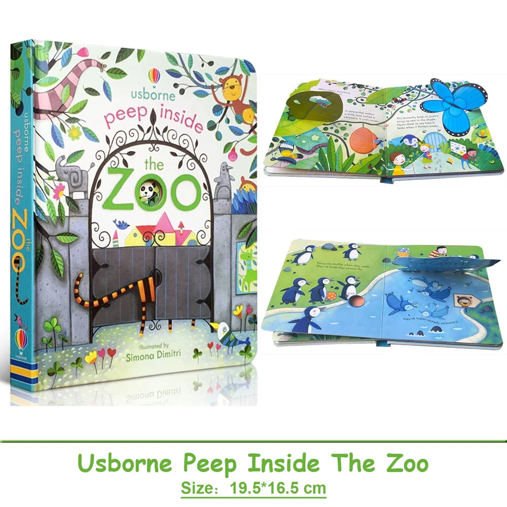 Usborne Peep Inside The Zoo