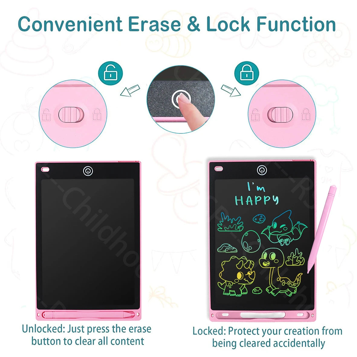 LCD Writing Digital Drawing Tablet