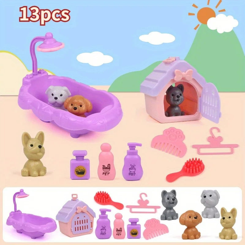 Cute Dog Pet Basket