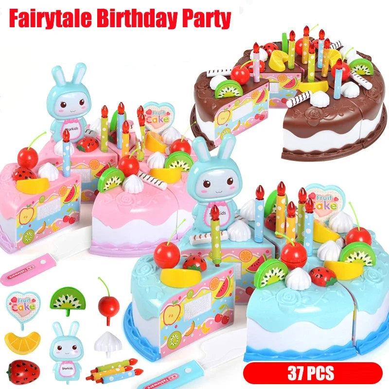 Kids Toy Simulation DIY Birthday Cake