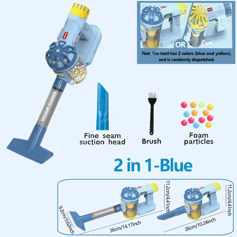 Kids Simulation Electric Vacuum Cleaner Cleaning Set