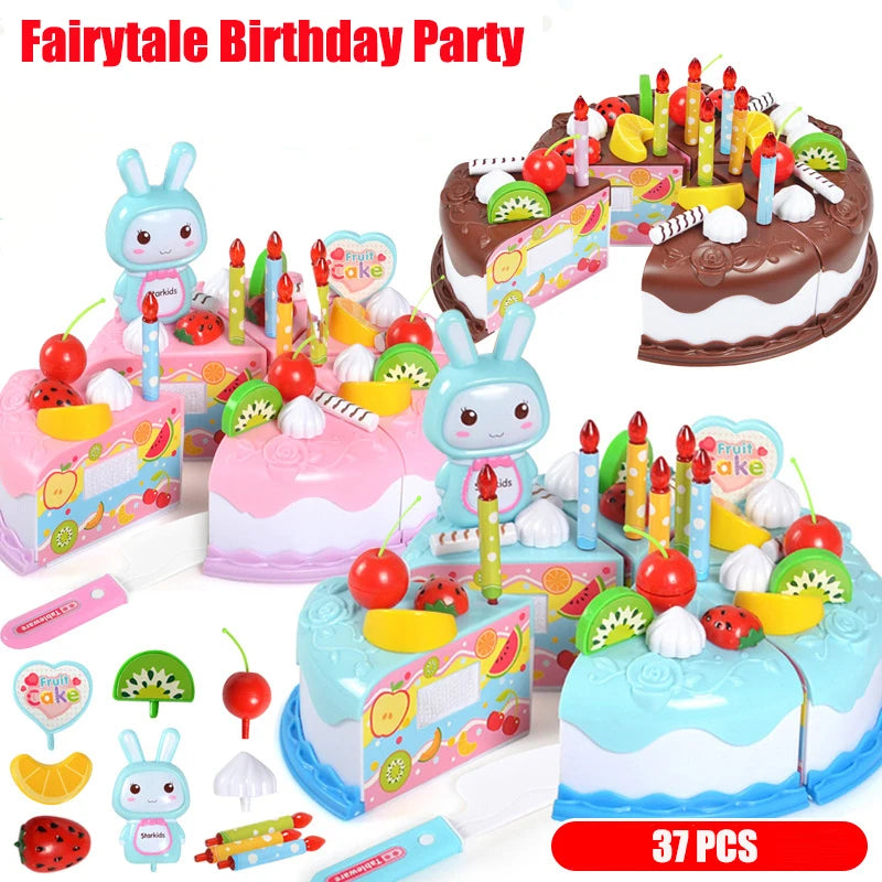 Kids Toy Simulation DIY Birthday Cake
