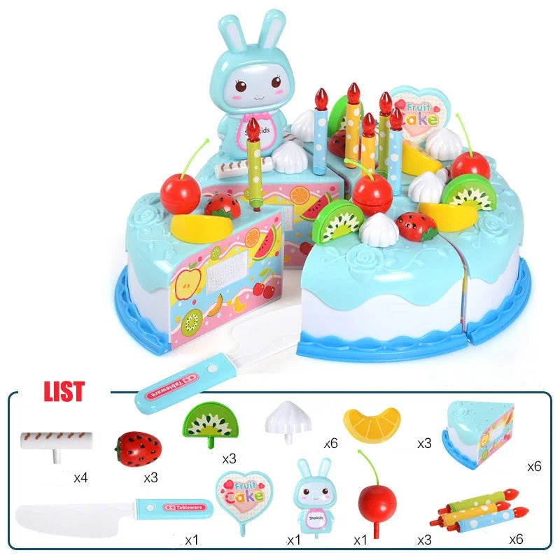 Kids Toy Simulation DIY Birthday Cake