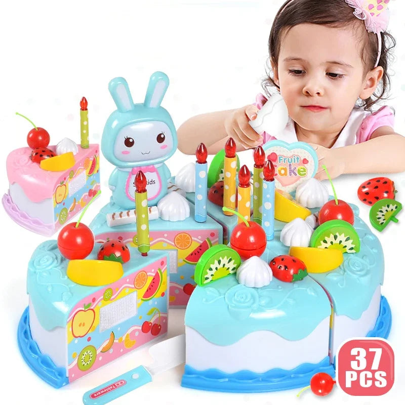 Kids Toy Simulation DIY Birthday Cake