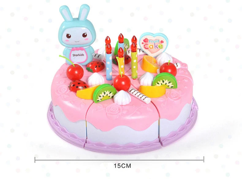 Kids Toy Simulation DIY Birthday Cake