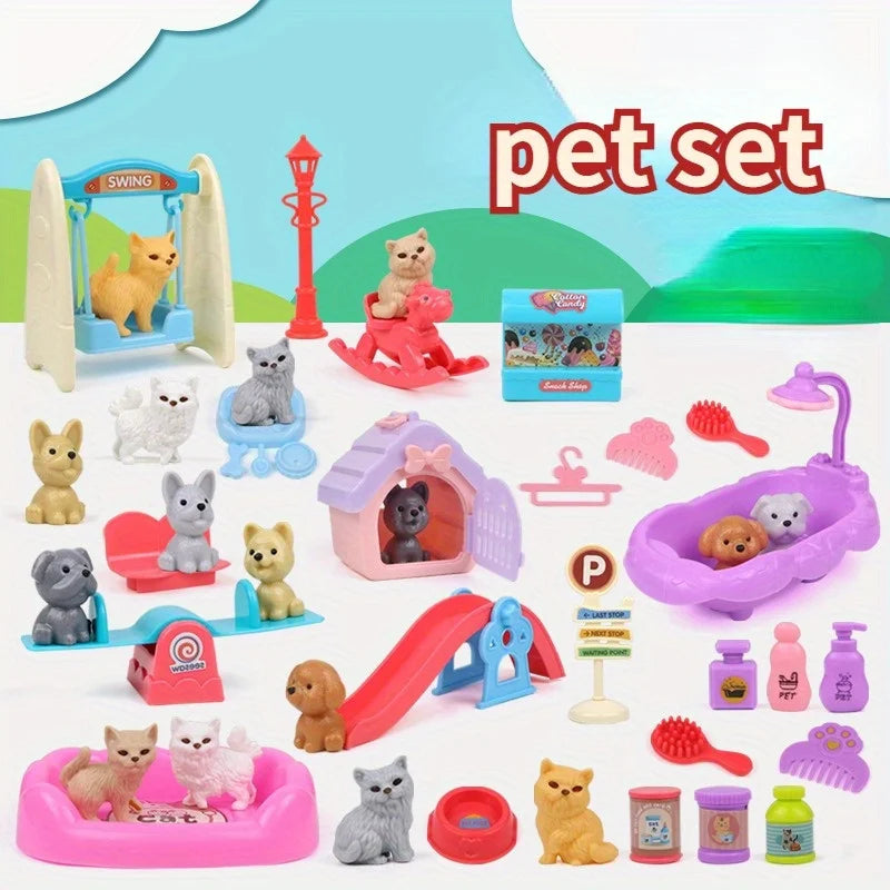 Cute Dog Pet Basket