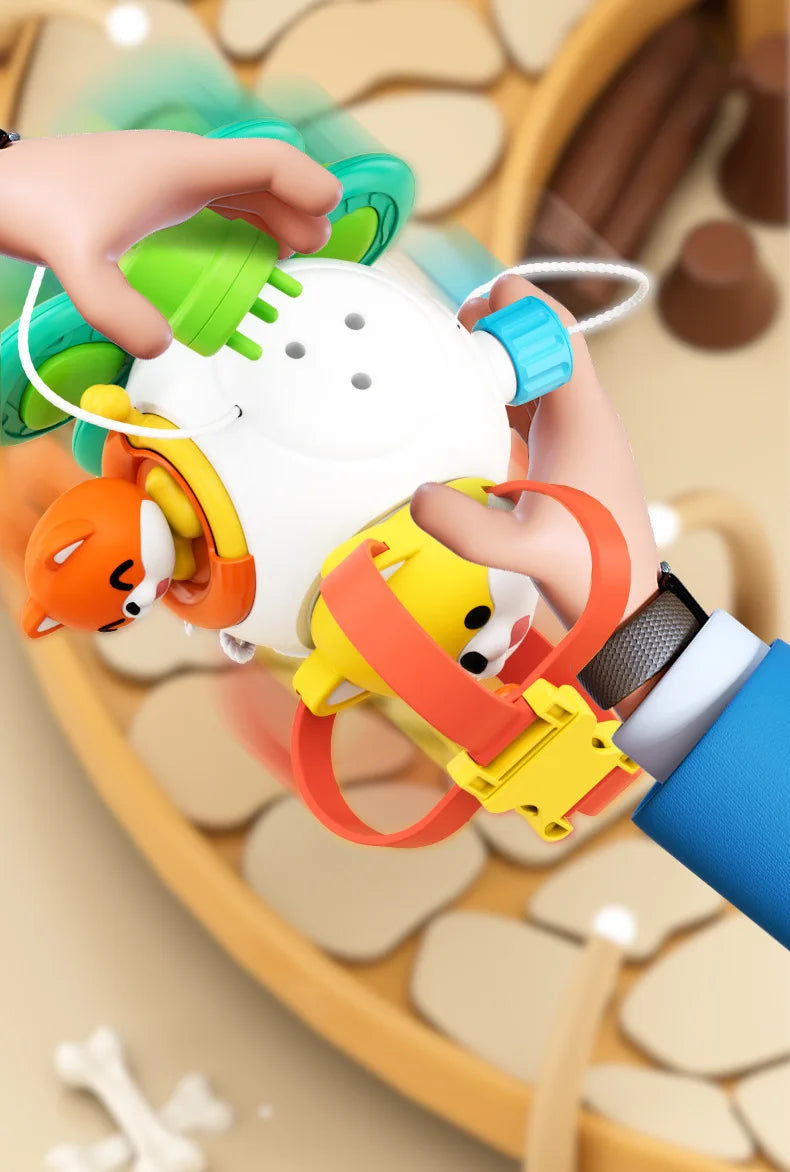 Baby Busy Board Cube Montessori Sensory Toy