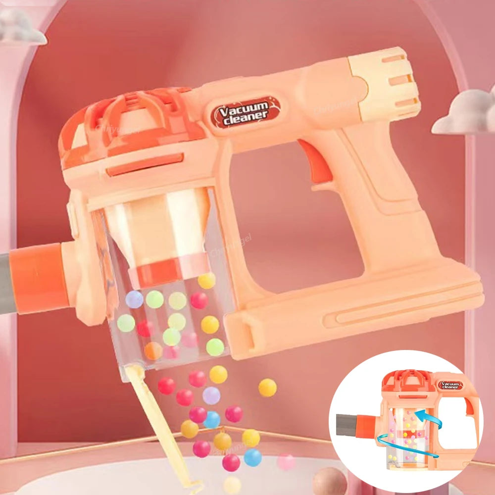 Kids Simulation Electric Vacuum Cleaner Cleaning Set