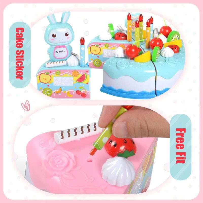 Kids Toy Simulation DIY Birthday Cake