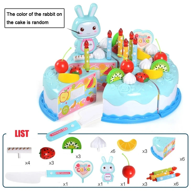 Kids Toy Simulation DIY Birthday Cake