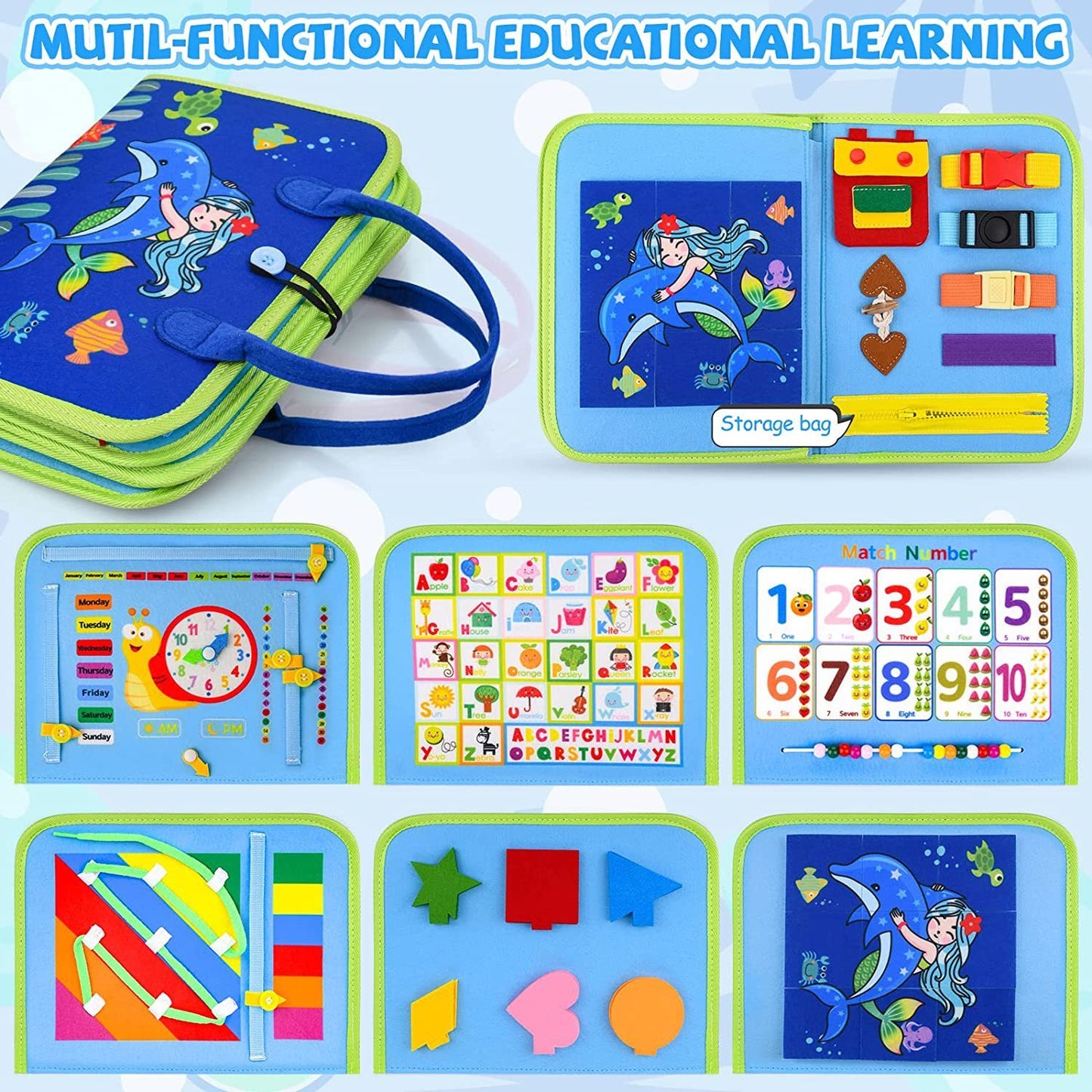 Learning Board Early Education Educational Toys