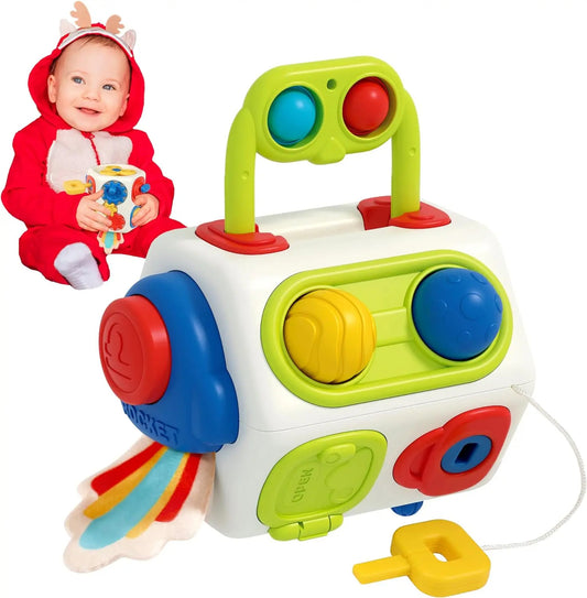 Busy Cube 9-in-1 Activity Toy for Babies & Toddlers